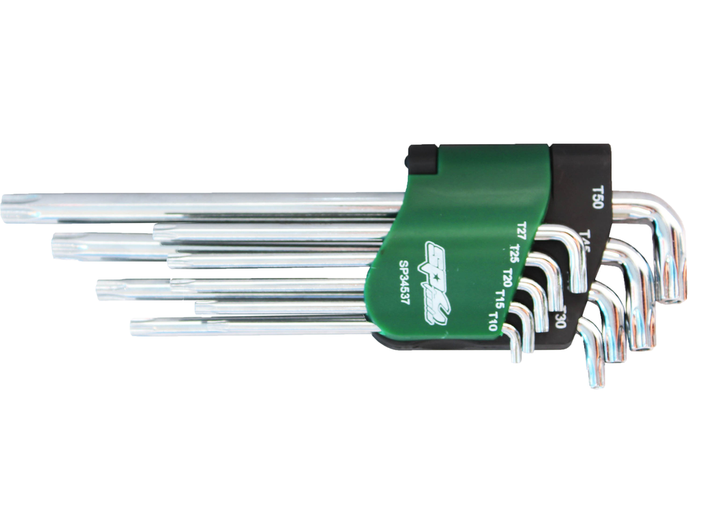 Assortiment clés Torx courtes - 9 pièces SP Tools