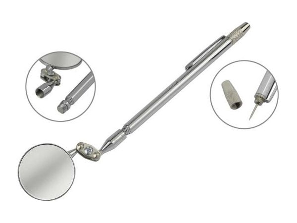 Miroir D'Inspection Télescopique Neo Tools - Magnétique - Pour Mécanique Auto/Bricolage