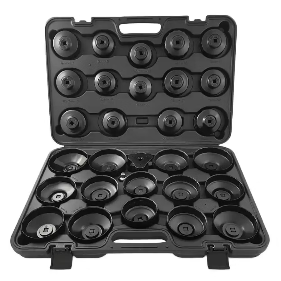 Coffret cloches pour filtres à huile (30pc)