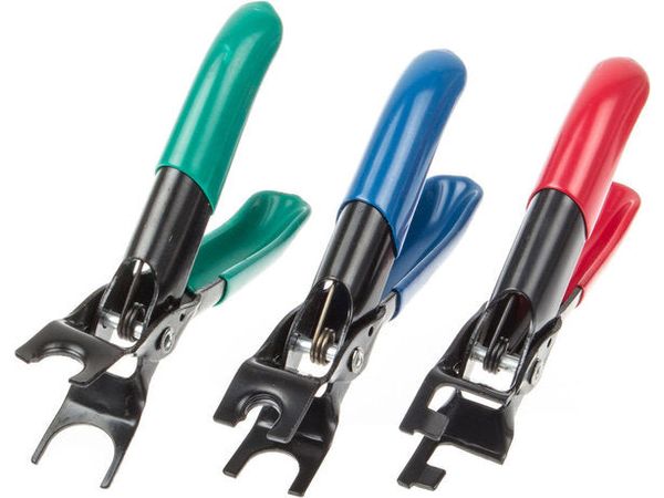 Pinces pour tuyaux de carburant (3pc)