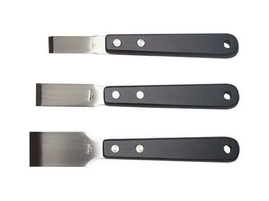 Grattoirs acier (3pc)