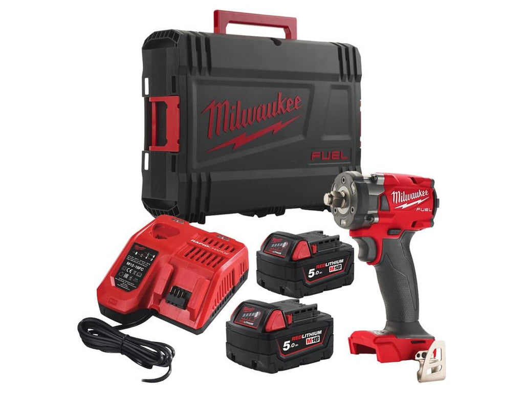 Boulonneuse à Choc Compacte FUEL 12V Carré 3/8'' 339 Nm | M12 FIW38 0 Machine Seule 4933464612 Milwaukee Boulonneuse à Choc Compacte FUEL 12V Carré 3/8'' 339 Nm | M12 FIW38 0 Machine Seule 4933464612 Milwaukee