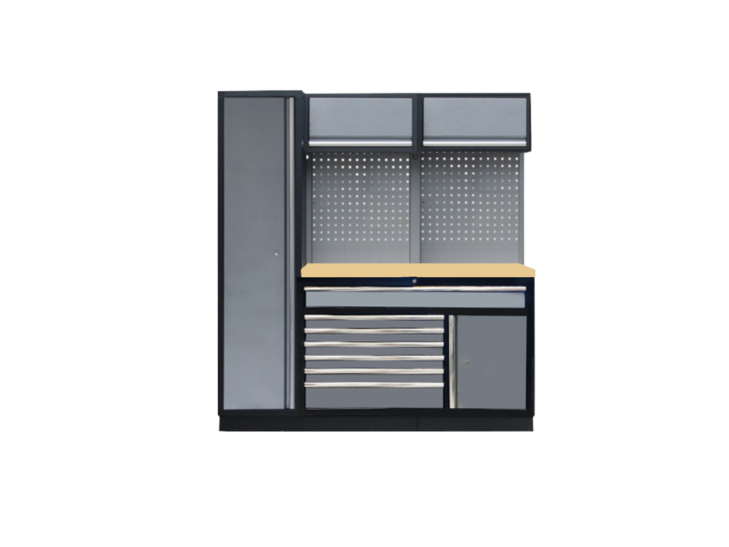 Mobilier SP - 2 modules et armoire 1 porte Bois SP Tools