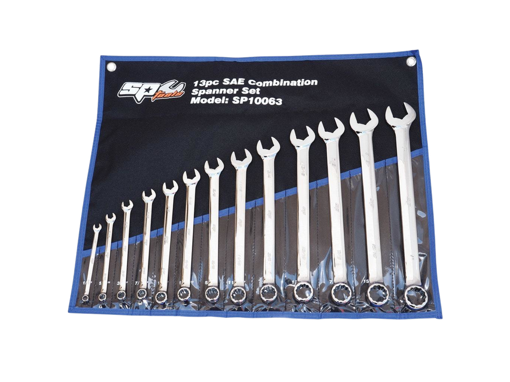 Assortiment de clés mixtes en pouces - 13 pièces SP Tools