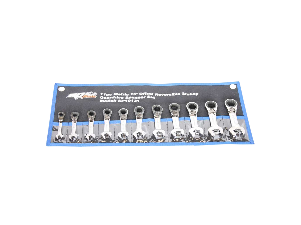 Assortiment de mini clés mixtes à cliquet réversible - 11 pièces SP Tools