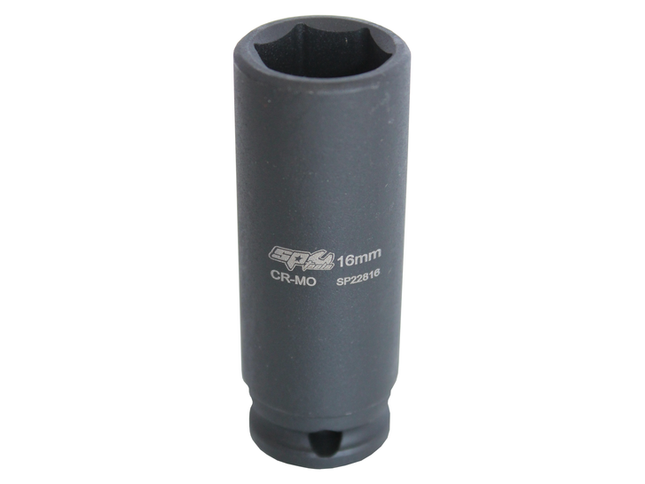 Douille impact longue 3/8'' 6 pans 11 mm SP Tools