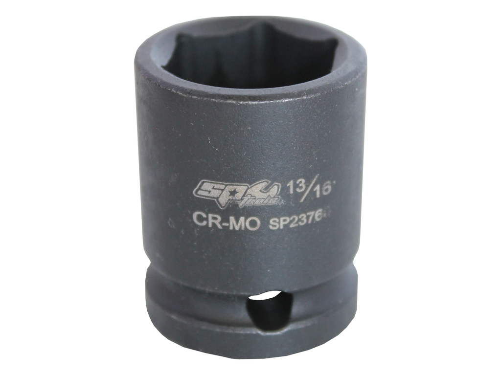 Douille impact 1/2'' 6 pans en pouces 5/8'' SP Tools