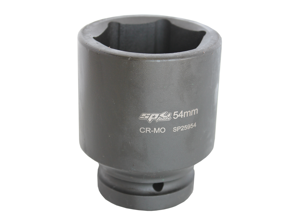 Douille impact longue 1'' 6 pans 38 mm SP Tools