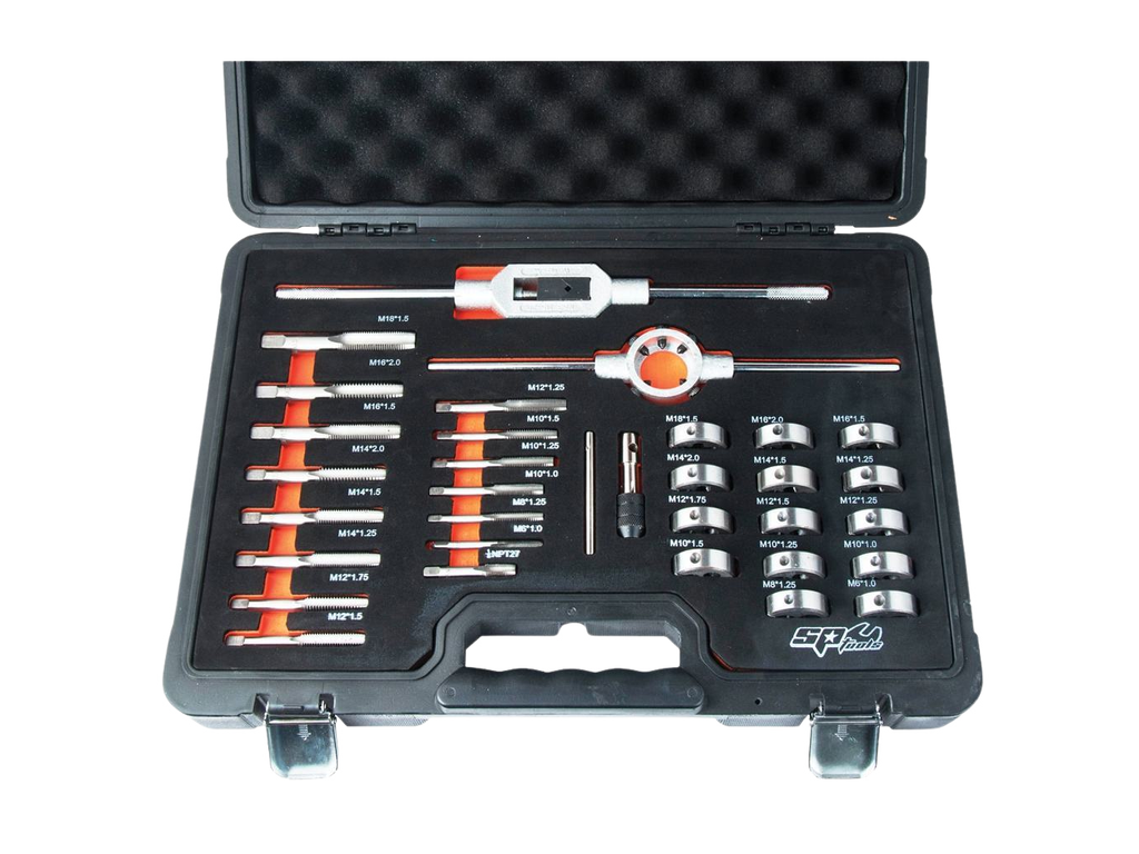 Coffret tarauds et filières - 33 pièces SP Tools