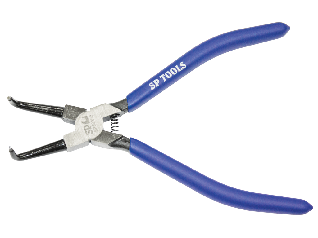 Pince Circlips coudée 175 mml interne SP Tools