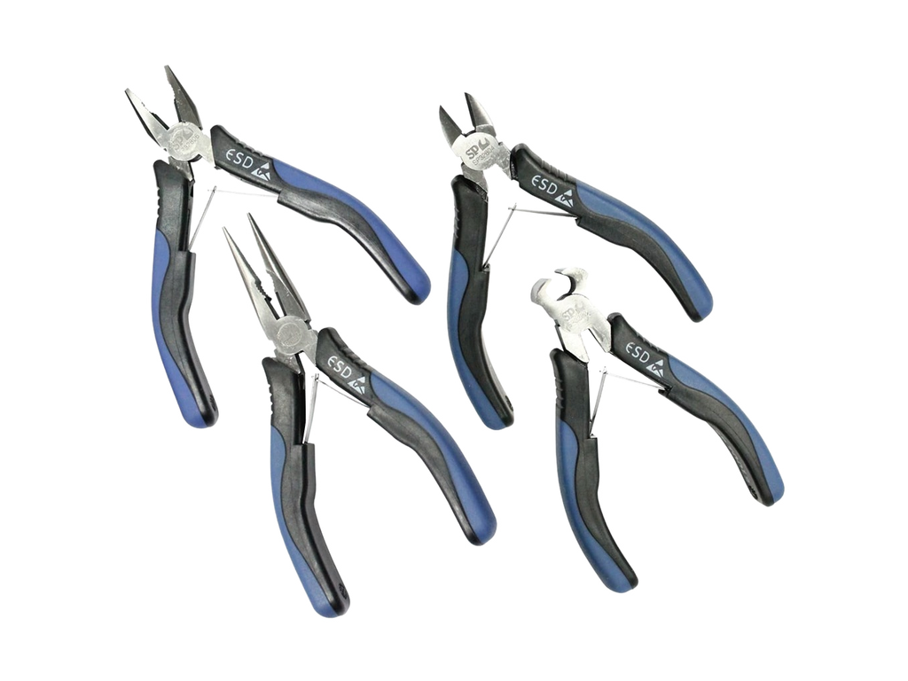 Assortiment de pinces électroniques - 4 pièces SP Tools