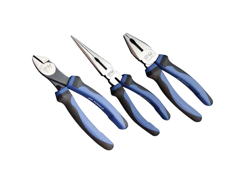 Assortiment de pinces 200mm - 3 pièces SP Tools