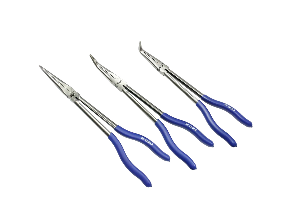 Assortiment de pinces à long bec - 3 pièces SP Tools