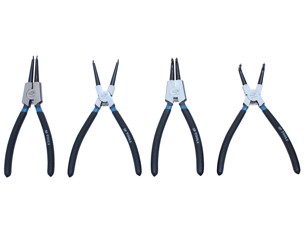 Assortiment de pinces circlips - 4 pièces SP Tools