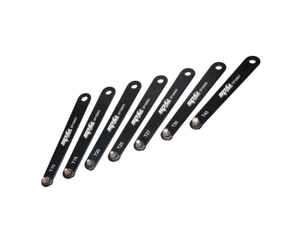 Assortiment d'embouts Torx sur poignée - 7 pièces SP Tools