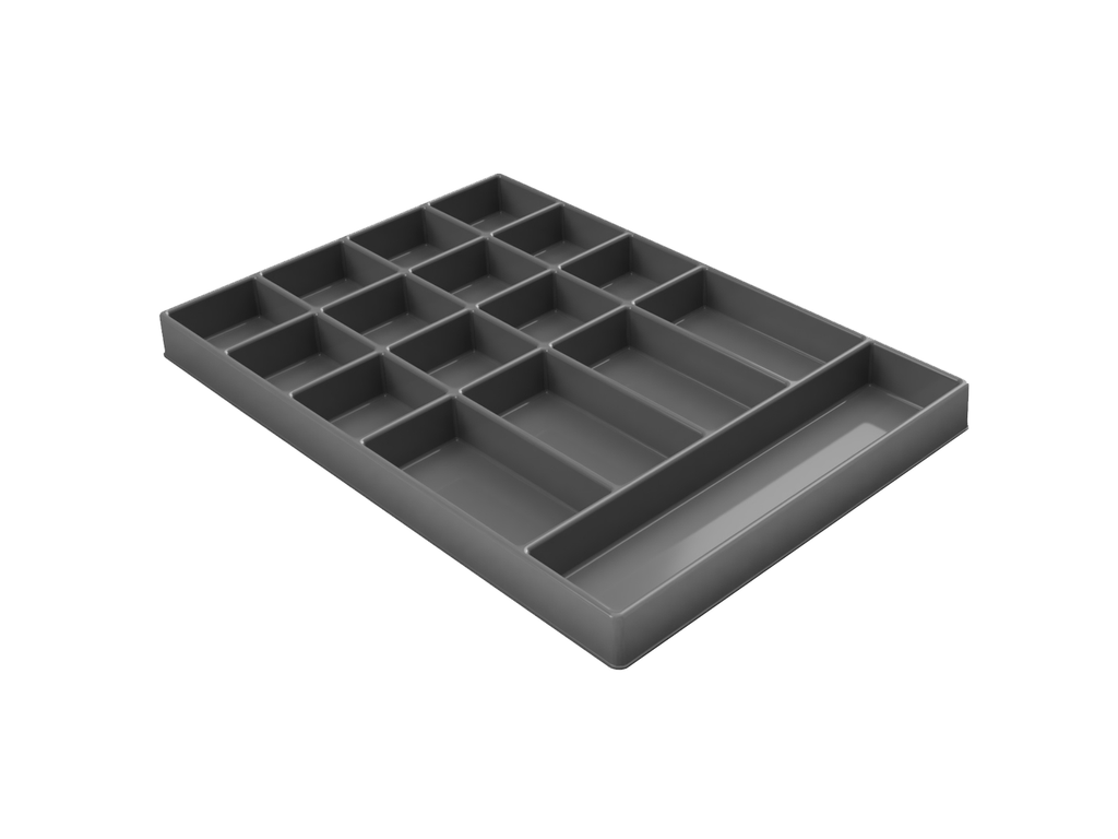 Mobilier USA - Module plastique pour 1/2 tiroir pour mobilier SP Tools