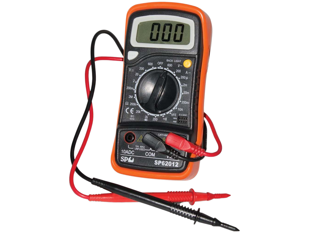 Multimètre numérique simple multifonctions SP Tools