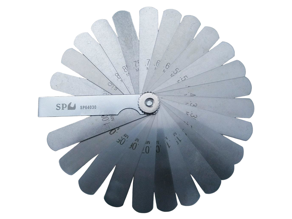 Jauges d'épaisseur - 25 pièces SP Tools