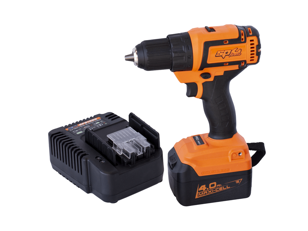 Perceuse visseuse 13mm 18V 5.0 Ah - Brushless, 32 Nm, 1570 Rpm SP Tools