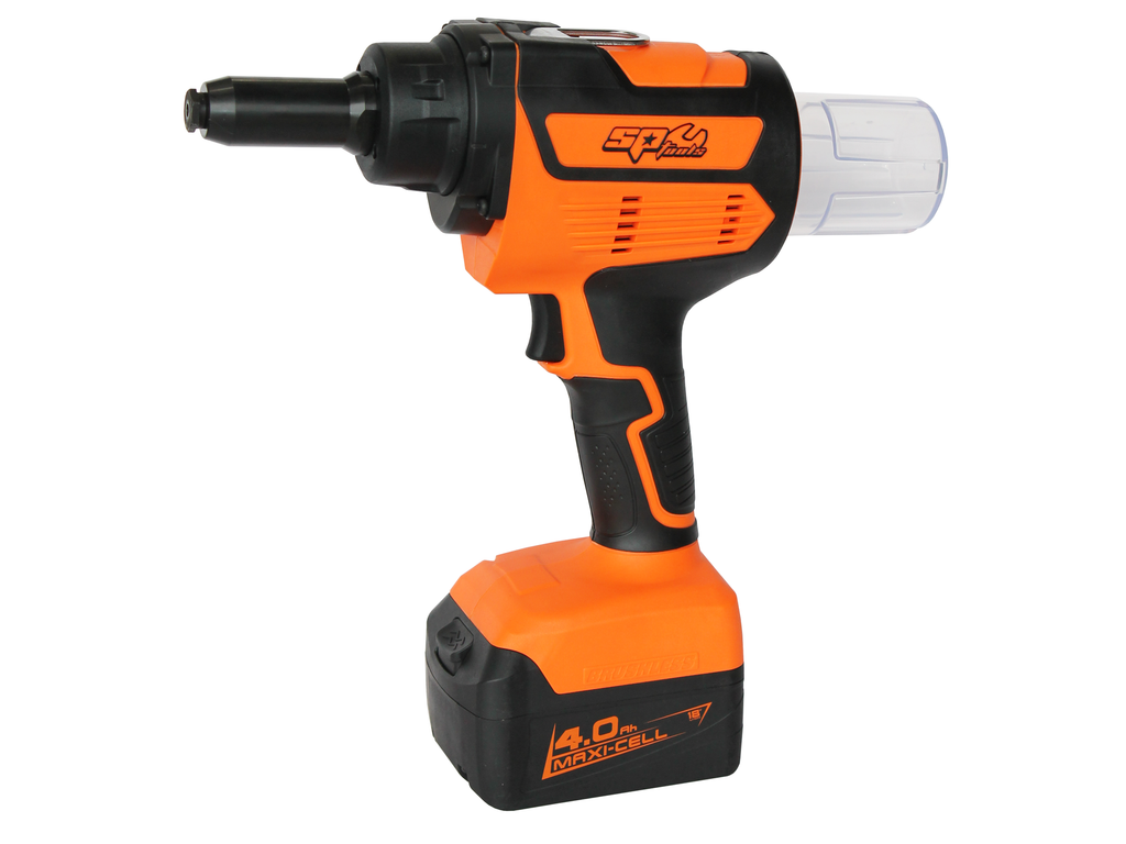 Machine à riveter 18V - Brushless - 1 batterie et 1 chargeur inclus SP Tools