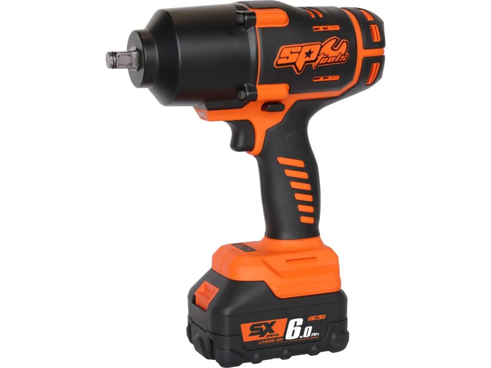Clé à chocs 1/2'' 18V 6.0 Ah - Brushless, 2170 Nm, 2300 Rpm SP Tools