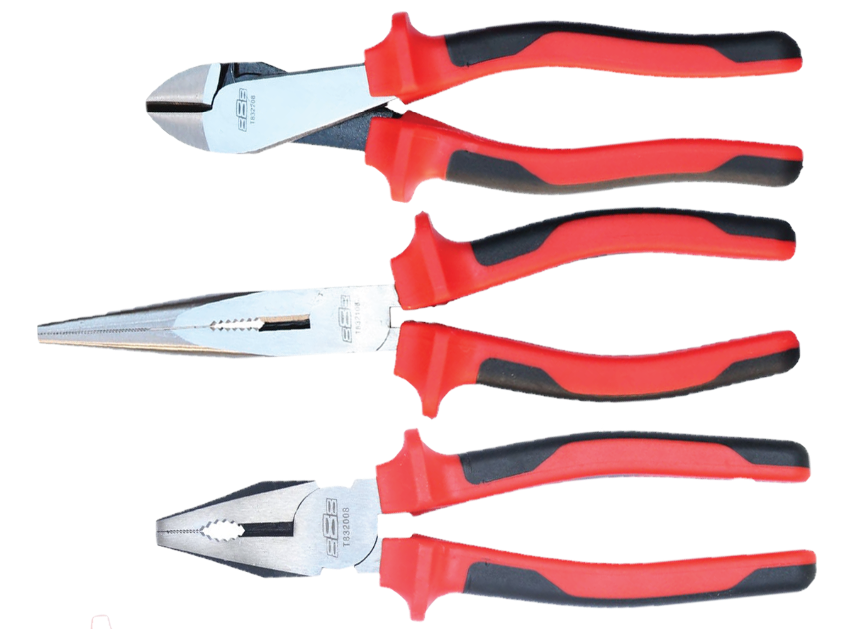 Assortiment de pinces 200mm - 3 pièces SP Tools