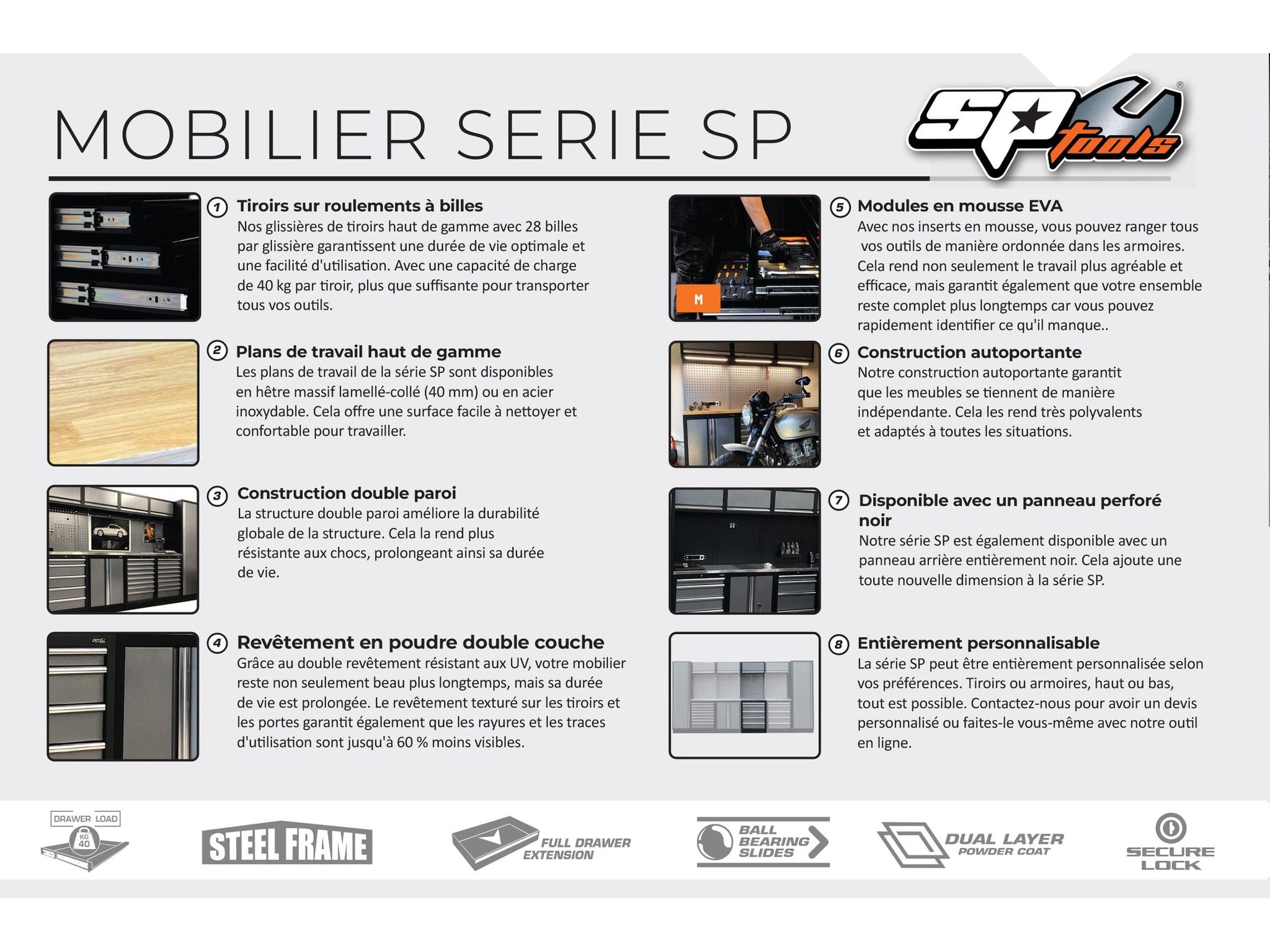 Mobilier SP - 9 modules Bois SP Tools – TONIC distribution