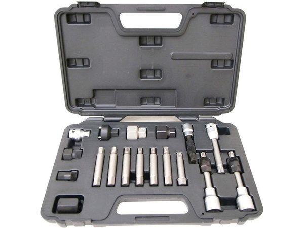 Coffret poulies alternateur multimarques (18pc)