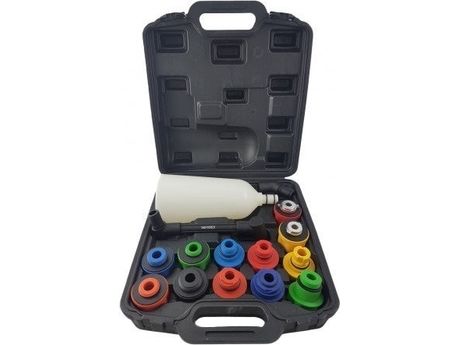 Coffret adaptateurs pour remplissage d'huile (15pc)
