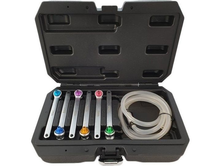 Coffret clés pour purge des freins