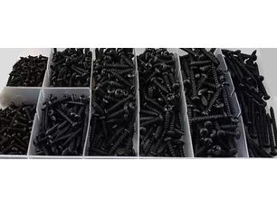Assortiment vis acier zingué (750pc)