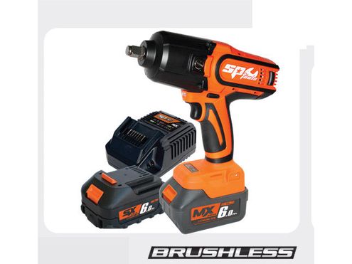 Clé à chocs 1/2'' 18V 6.0 Ah - Brushless, 2170 Nm, 2300 Rpm SP Tools