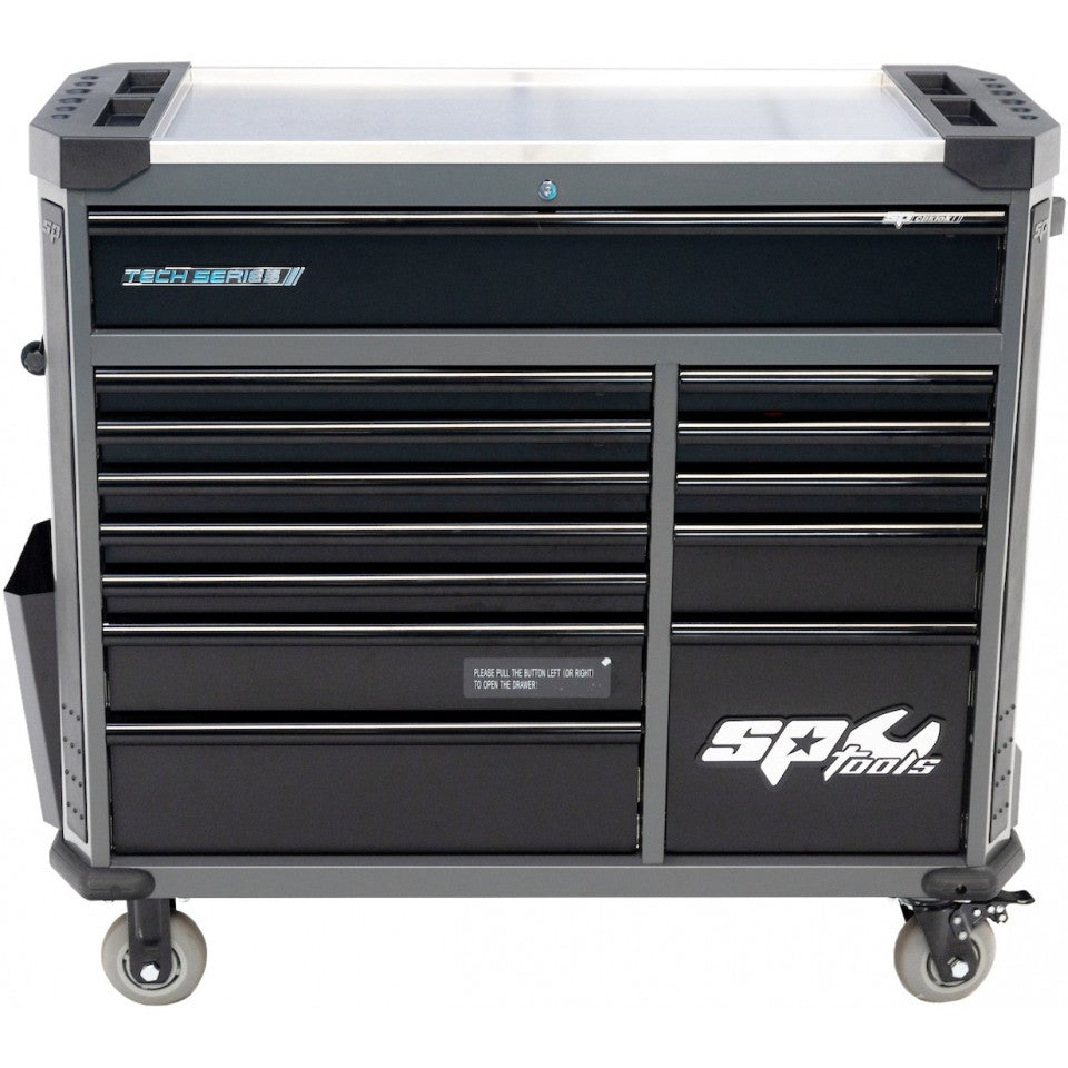 Servante XL vide 13 tiroirs Noire TECH SERIES | SP Tools | SP42355D