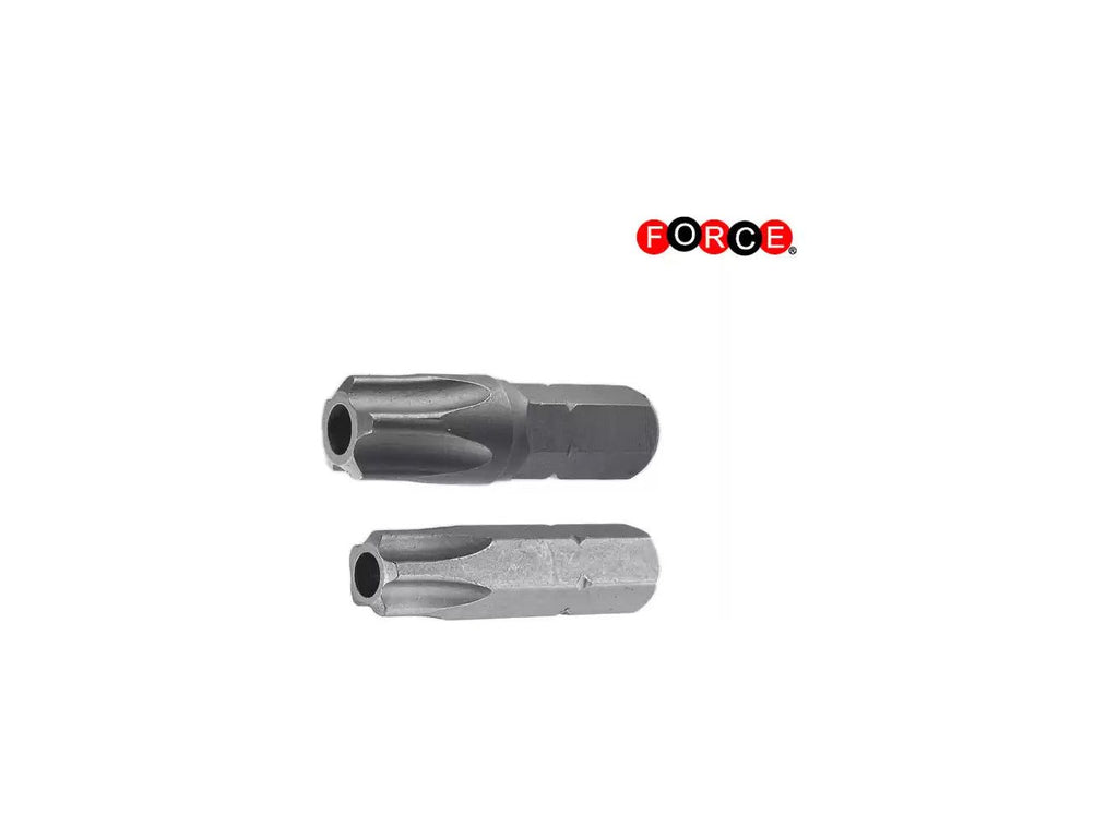 Embout 1/4" TORX 5P percé TS30