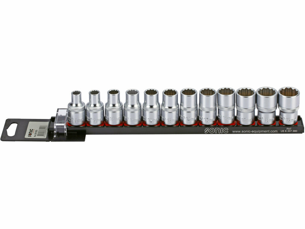 Rack de douilles 1/2" courtes 12p (12pc) - Tonic distribution - Rack douilles 1/2" - rack-de-douilles-1-2-courtes-12p-12pc - Douilles, Rack douilles 1/2" - Tonic distribution