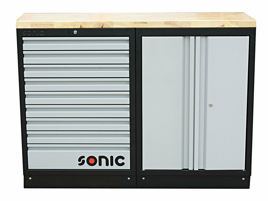 Mobilier MSS SONIC L1360mmxH1000xP500 BOIS - Tonic distribution - Mobilier Gamme MSS - mobilier-mss-sonic-l1360mmxh1000xp500-bois-1 - Mobilier d'atelier, Mobilier Gamme MSS - Tonic distribution