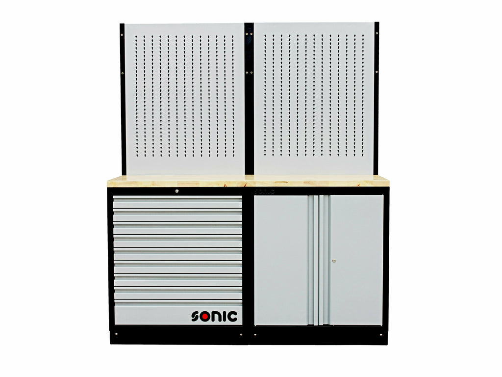 Mobilier MSS SONIC L1690mmxH2000xP500 BOIS - Tonic distribution - Mobilier Gamme MSS - mobilier-mss-sonic-l1690mmxh2000xp500-bois - Mobilier d'atelier, Mobilier Gamme MSS - Tonic distribution