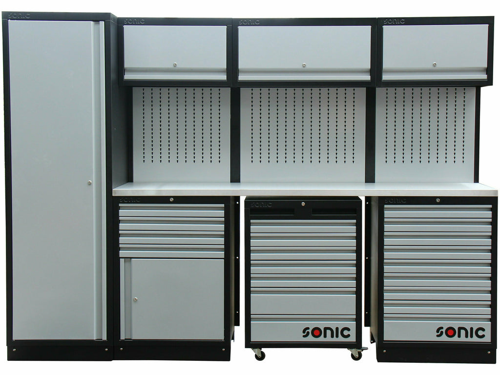 Mobilier MSS SONIC L2800mmxH2000xP500 INOX Sonic equipment