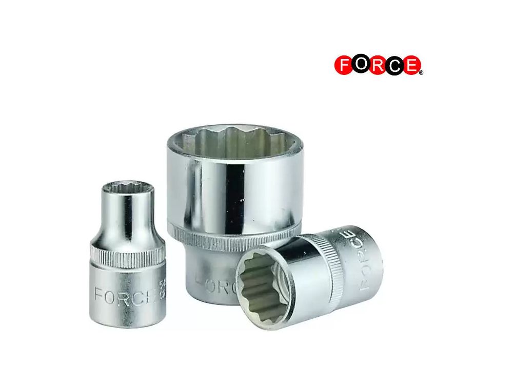 usa-Douille 1/2" courte 12P en pouces 7/16"