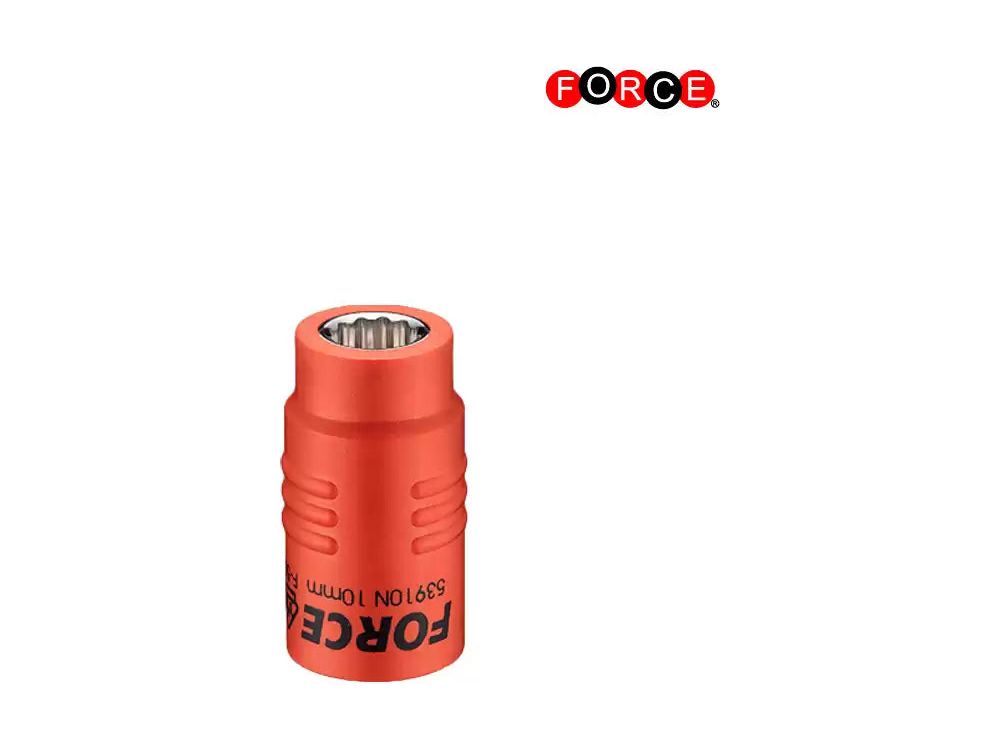 Douille 3/8" courte isolée 12P 6mm
