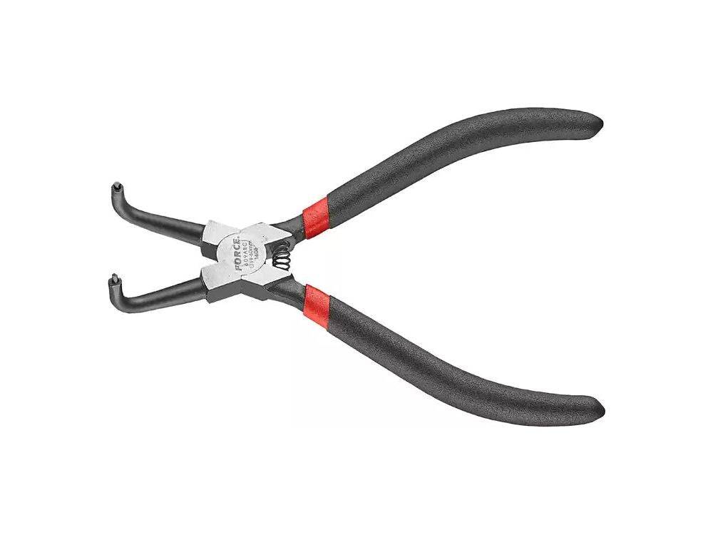 Pince circlips fermante courbée 300mml