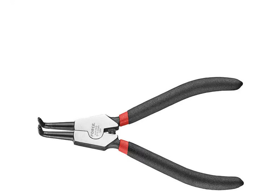 Pince circlips ouvrante coudée 180mm