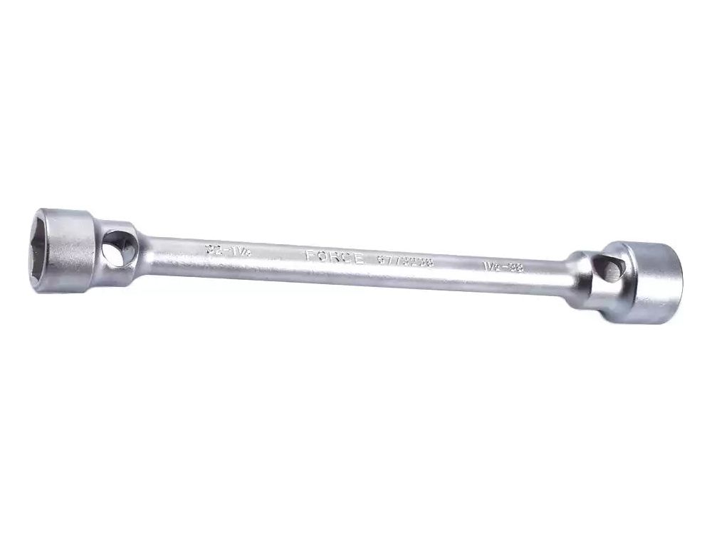Clé double 6P pour écrous de roues 19x24