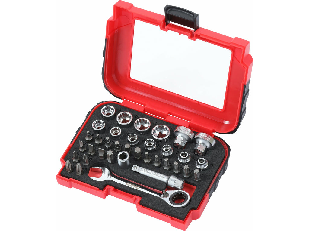 Coffret 1/4" douilles et embouts (36pc) Sonic equipment