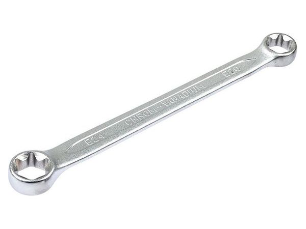 Clé polygonale droite TORX E20xE24
