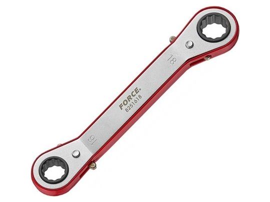 Clé polygonale à cliquet 12P 15° 12x13